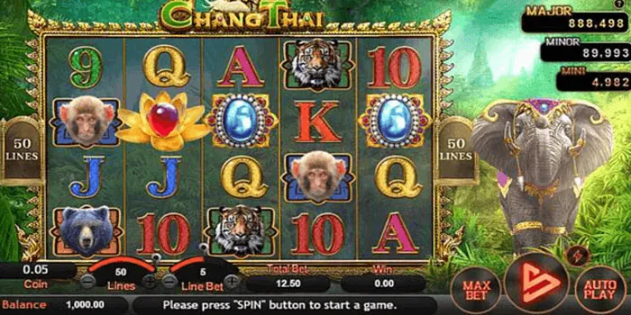 Fitur Bermain Dan Bonus Slot Chang Thai